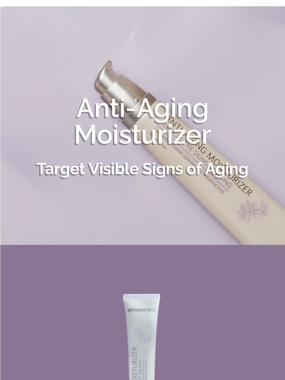 Doterra Spa Hydrating Body Mist & Anti-Aging Moisturizer - White Silver - Picture 9 of 9